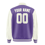 Custom Light Purple Cream Jacket