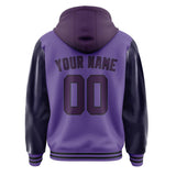 Custom Light Purple Purple Jacket