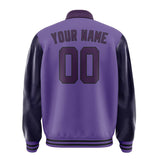 Custom Light Purple Purple Jacket
