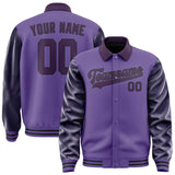 Custom Light Purple Purple Jacket
