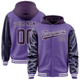 Custom Light Purple Purple Jacket