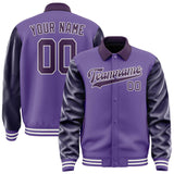 Custom Light Purple Purple Jacket