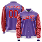 Custom Light Purple Red Jacket JA2323142318B31814