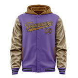 Custom Light Purple Khaki Jacket