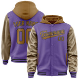 Custom Light Purple Khaki Jacket
