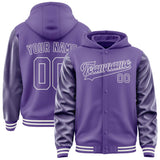 Custom Light Purple Light Purple Jacket