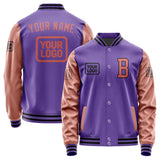Custom Light Purple Copper Rose Jacket
