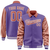 Custom Light Purple Copper Rose Jacket
