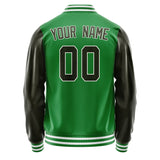 Custom Emerald Green Olive Jacket JA2424022418B31802