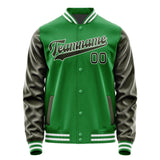 Custom Emerald Green Olive Jacket JA2424022418B31802