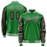 Custom Emerald Green Olive Jacket