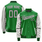 Custom Emerald Green Gray Jacket