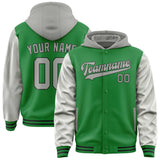 Custom Emerald Green Gray Jacket