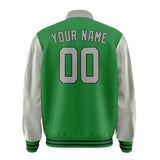 Custom Emerald Green Gray Jacket