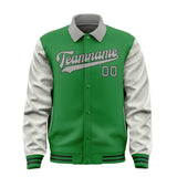 Custom Emerald Green Gray Jacket