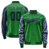 Custom Emerald Green Blue Jacket