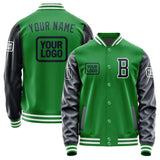 Custom Emerald Green Navy Jacket