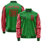 Custom Emerald Green Red Jacket