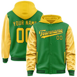 Custom Emerald Green Gold Jacket