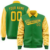 Custom Emerald Green Gold Jacket