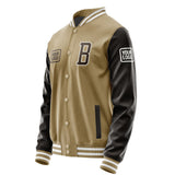 Custom Light Khaki Brown Jacket JA252501251818010118