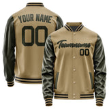 Custom Light Khaki Olive Jacket JA2525022517B21702