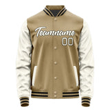 Custom Light Khaki Cream Jacket JA2525032517B21703