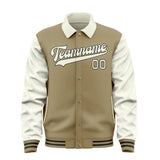 Custom Light Khaki Cream Jacket