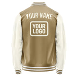 Custom Light Khaki Cream Jacket JA252503251818030318