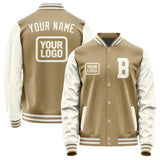 Custom Light Khaki Cream Jacket JA252503251818030318