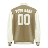Custom Light Khaki Cream Jacket