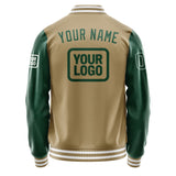 Custom Light Khaki Green Jacket JA252505251818050518