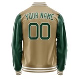 Custom Light Khaki Green Jacket JA2525052518B21805