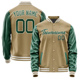 Custom Light Khaki Green Jacket