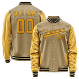 Custom Light Khaki Yellow Jacket