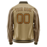 Custom Light Khaki Khaki Jacket JA2525222517B21722