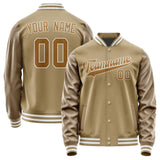 Custom Light Khaki Khaki Jacket JA2525222518B31822