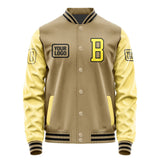 Custom Light Khaki Light Yellow Jacket JA252526251717262617