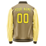 Custom Light Khaki Light Yellow Jacket JA2525262517B31726