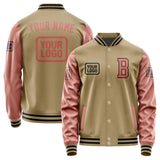 Custom Light Khaki Copper Rose Jacket JA252529251717292917