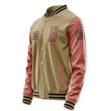 Custom Light Khaki Copper Rose Jacket JA252529251717292917