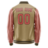 Custom Light Khaki Copper Rose Jacket JA2525292517B31729