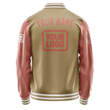 Custom Light Khaki Copper Rose Jacket JA252529251818292918