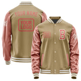 Custom Light Khaki Copper Rose Jacket JA252529251818292918