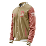 Custom Light Khaki Copper Rose Jacket JA252529251818292918