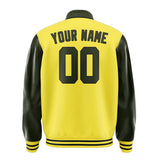Custom Light Yellow Olive Jacket
