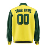Custom Light Yellow Green Jacket