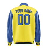 Custom Light Yellow Sky Blue Jacket