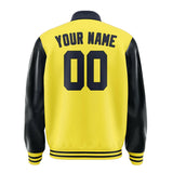 Custom Light Yellow Navy Jacket