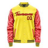 Custom Light Yellow Orange Red Jacket JA2626122617B21712
